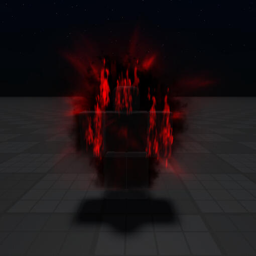 Red and Black Aura